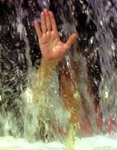 A photo of the other hand behind the water fall. On to 1999.